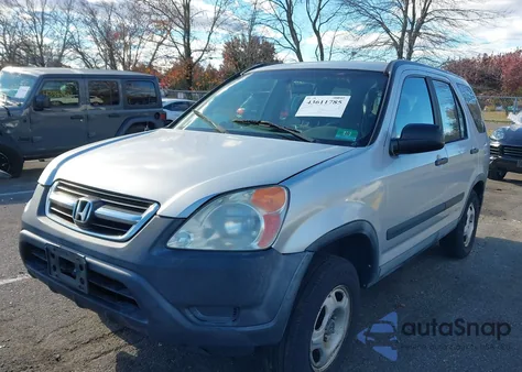 2003 Honda Cr-V Lx from USA, damaged, VIN SHSRD78443U159212